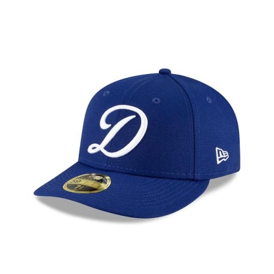 Los Angeles Dodgers Gorra | New Era MLB Ligature Low Profile 59fifty Fitted Cap Mexico - Azules